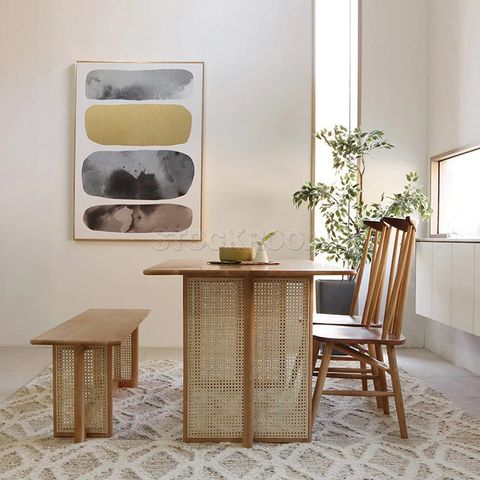 Lennox Solid Wood Dining Table for